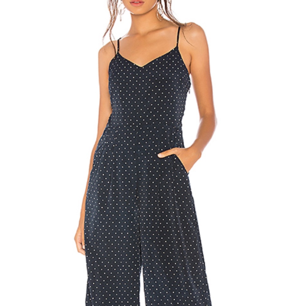 J.O.A Navy Jumpsuit